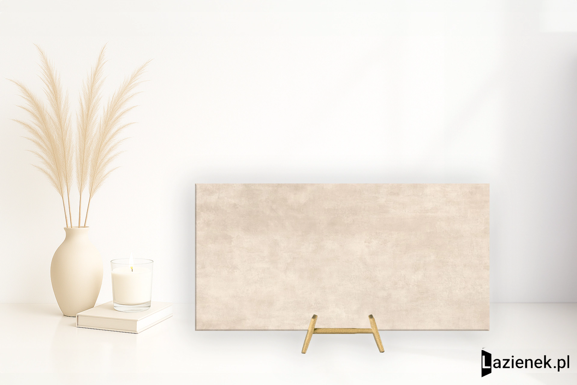 Casalgrande Padana Beton Ivory połaczenie mat-poler 30x60 cm gr. 9 mm - płytka rektyfikowana/1790085